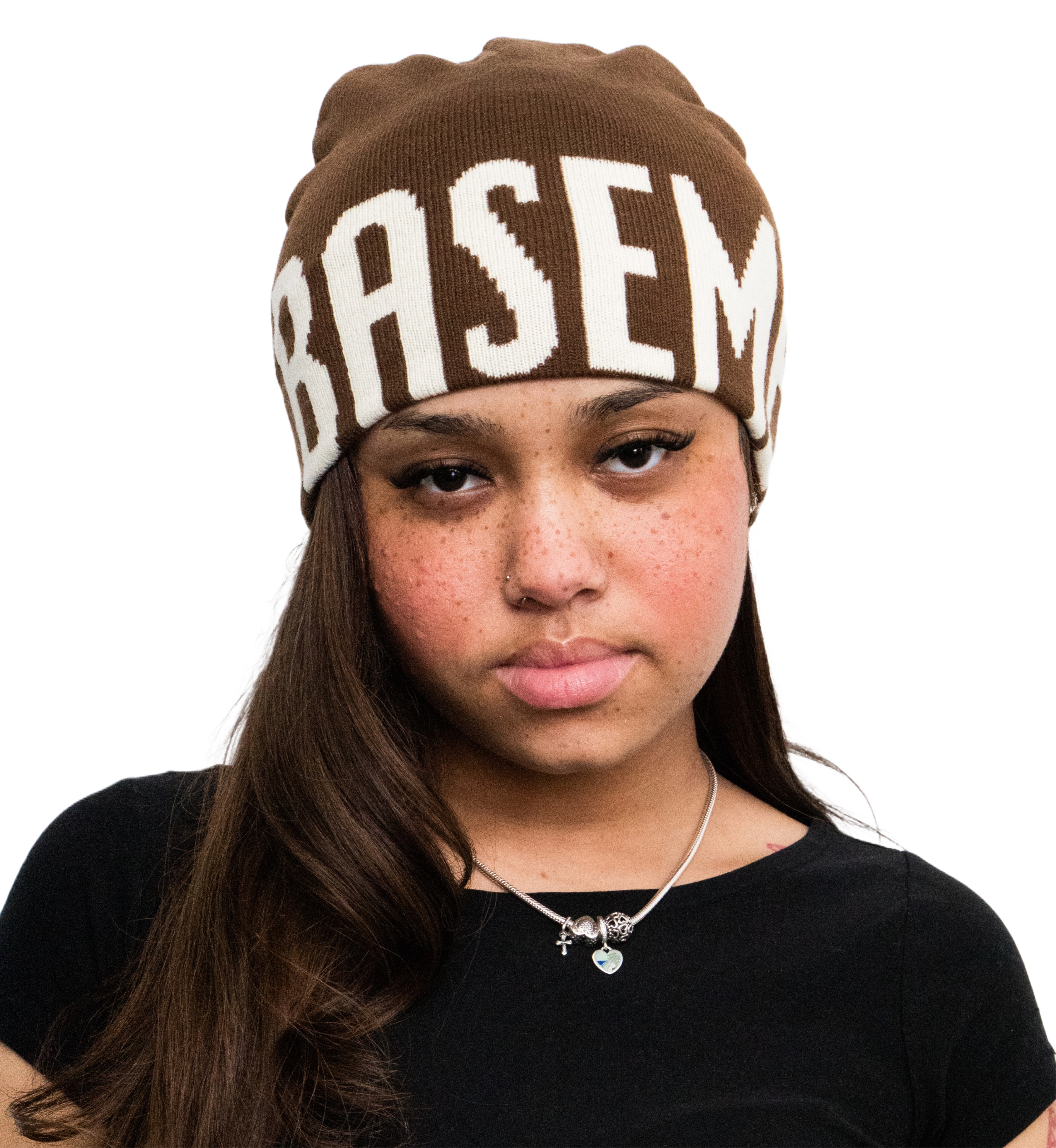 BROWN BASEMENT BOY BEANIE