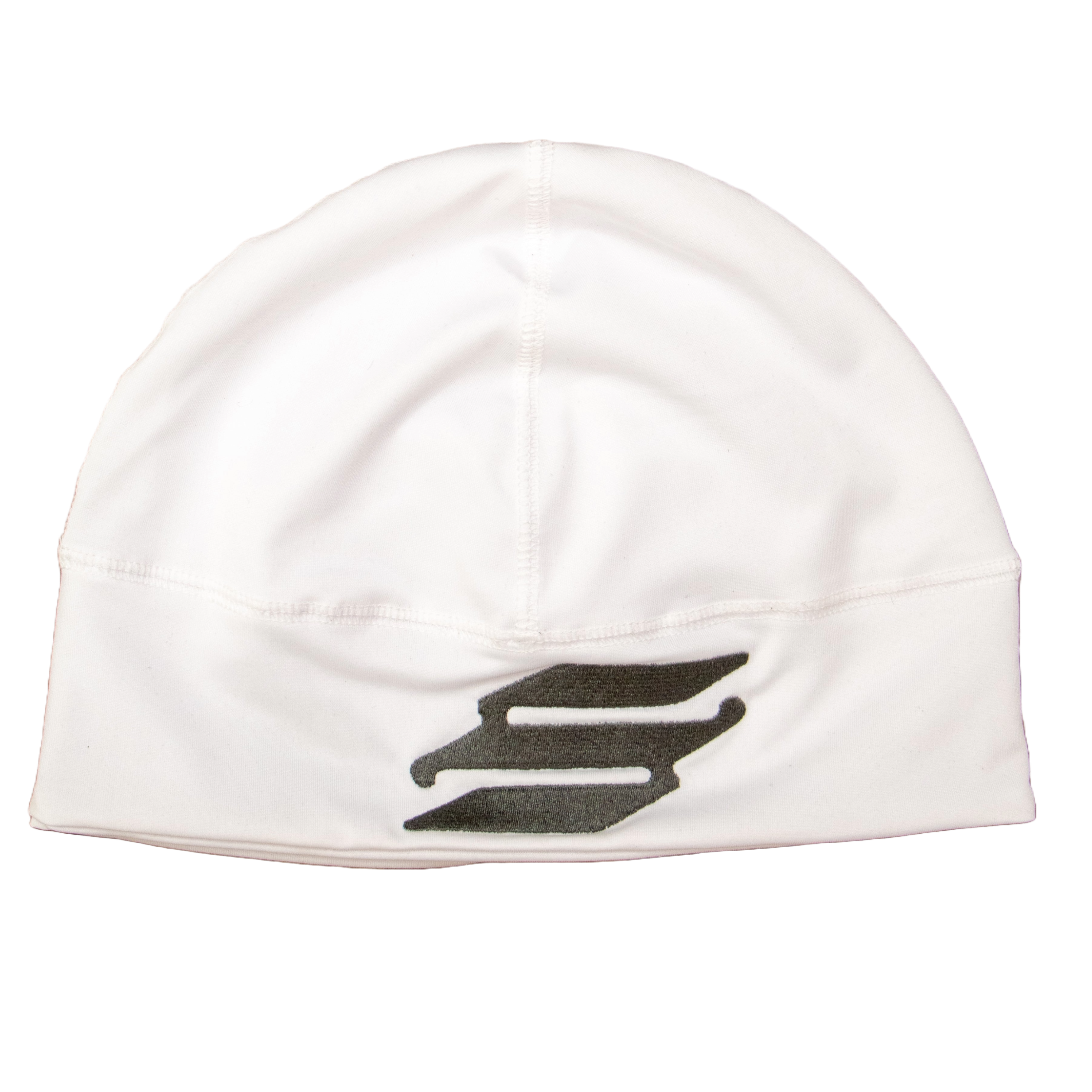 White BB Reversible Skull Cap