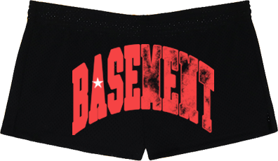 Red Sprinter Mini Shorts