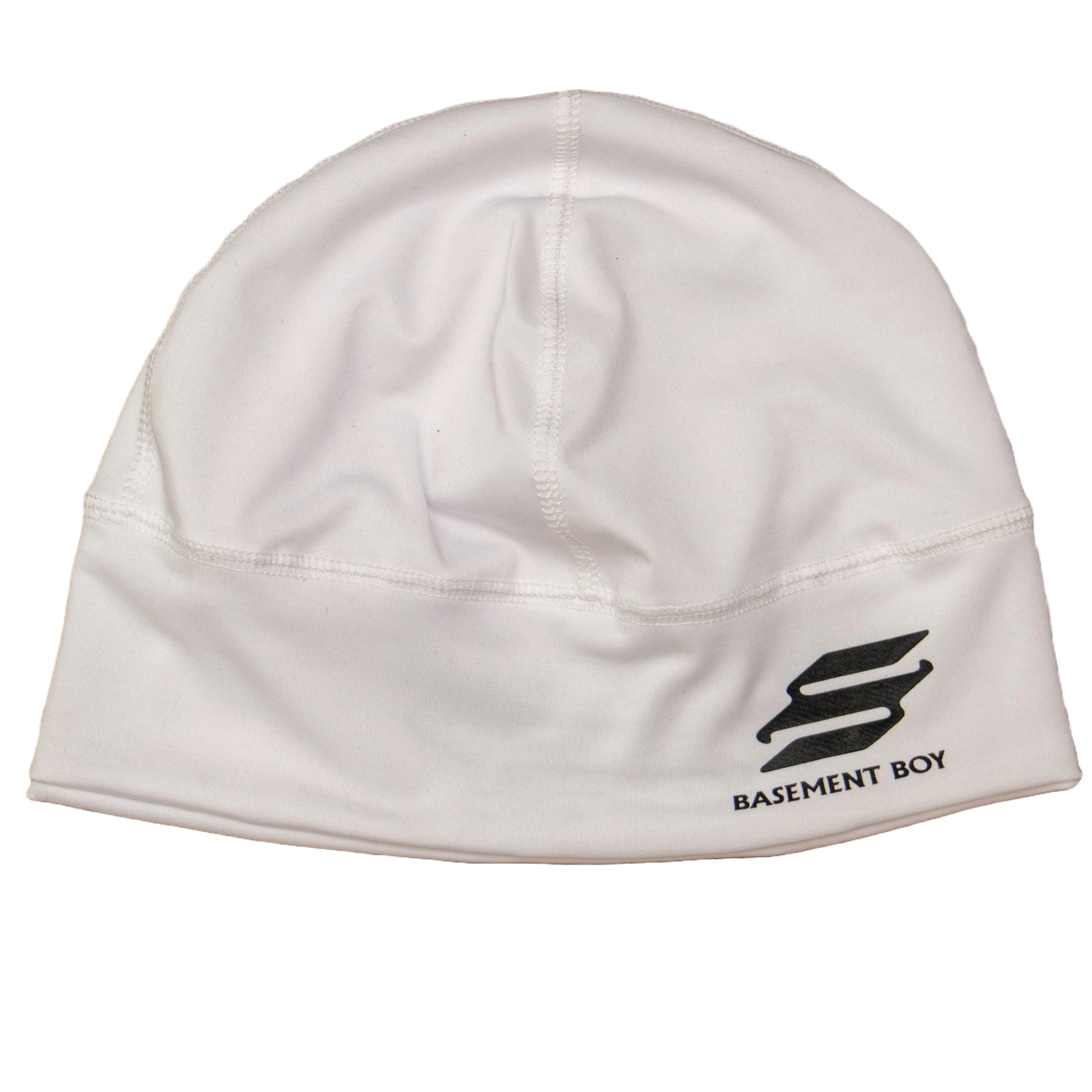 White BB Reversible Skull Cap